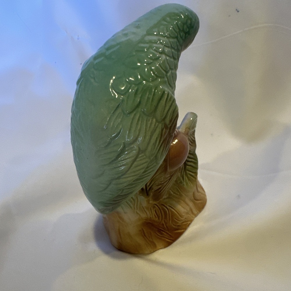 Vintage Ceramic Parrot Beautiful Parakeet 1960's Figurine Made in Brazil 200B EC - Picture 7 of 16